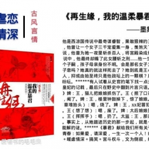 文笔剧情好的虐恋小说