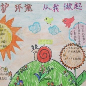 关于环保的手抄报简单，环保手抄报内容短又好，环保手抄报画简单又漂亮图片 ...