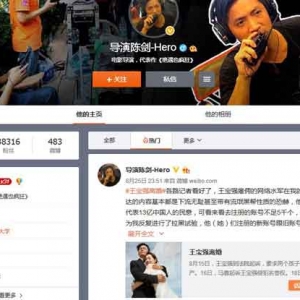 大不了娶她为妻，导演陈剑要救马蓉！陈剑是谁，炒作还是？ ...
