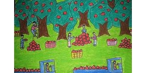 描写秋天果园的句子短句,赞美“果园”的句子有哪些？