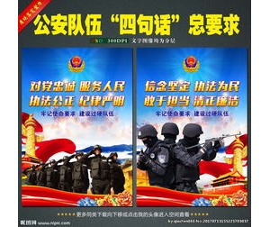 描写公安队伍规范有序的句子,形容排列整齐有序的句子？