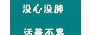 让自己没心没肺的句子,大大咧咧没心没肺的句子？
