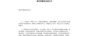 凉血的句子,写草莓的好段60字？