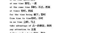 常用的四级短语,四级词组大全？