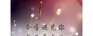 终身无憾的句子,让此生无憾的说说？