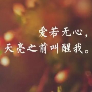 因为你的出现，让我平淡的生活浮起了涟漪，让我开始觉得生活这么完美 ...