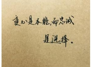 愿今生的句子,今生愿做你的唯一文案？