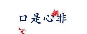 口是心非的伤感句子,口是心非的句子扎心？