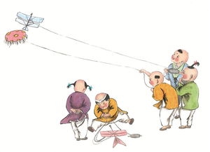 作文放风筝的好句子,春天放风筝的句子？