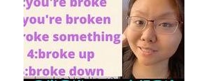 破裂短语,broke词组搭配？