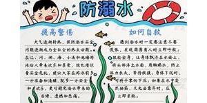 适合写在防溺水手抄报的句子,防溺水的手抄报文字？
