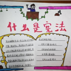 关于宪法手抄报，宪法手抄报简单漂亮，小学生宪法手抄报图片 ...