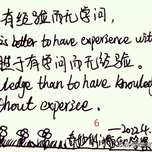 经验与学问