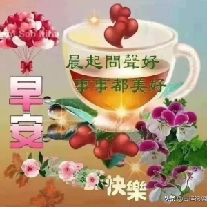 最美最暖心的早上好问候祝福语图片，最新早安心语励志语录