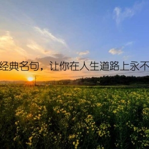 奋斗经典名句，让你在人生道路上永不迷茫
