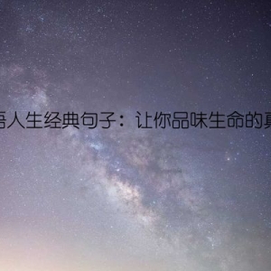 禅悟人生经典句子：让你品味生命的真谛