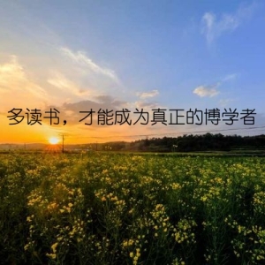 多读书，才能成为真正的博学者