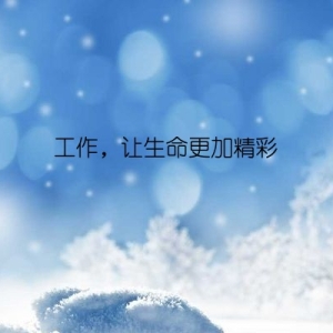 工作，让生命更加精彩