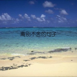 离别不舍的句子