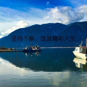 坚持不懈，成就精彩人生
