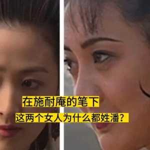 在施耐庵的笔下，为什么这两个女人都姓潘？#三国历史解说