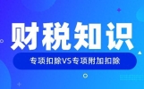 专项扣除和专项附加扣除不一样，别再混淆了