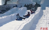 哈尔滨松花江冰雪嘉年华开园 推出40余项互动娱乐体验