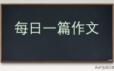 全国高考语文阅卷组长推荐的6篇标杆作文