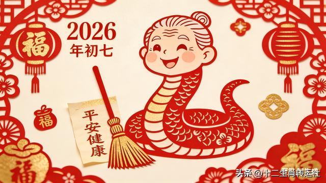 提醒属蛇人：大年初七别瞎过，做好这2件事，全年顺顺利利少烦恼