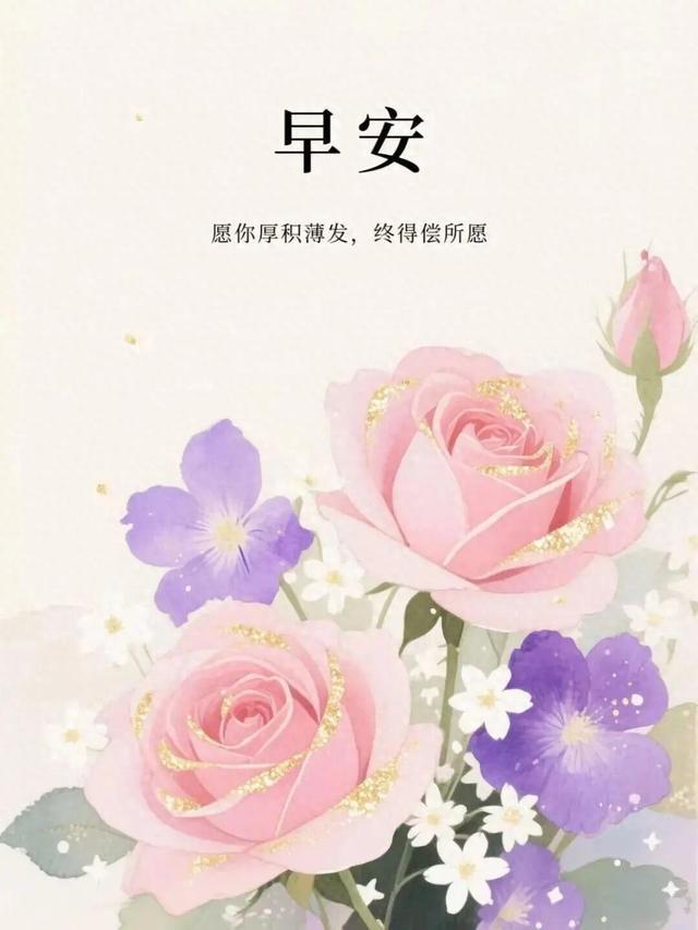 ²⁰²⁶/₀₄.₀₈早安祝福短语，你就这样发