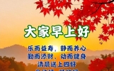 清晨早安唯美短句子，早上好清新照片加字，幸福源源不断飞