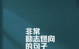 🔥非常励志燃向的句子，拿去用#打动人心的句子