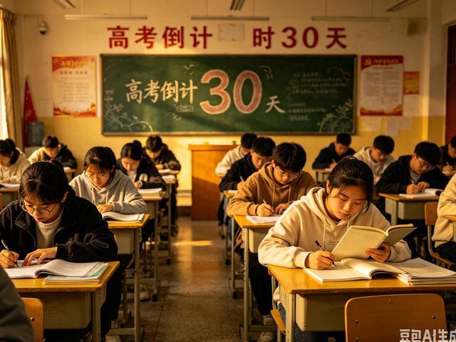 高考倒计时30天：凝心静气，守望成功