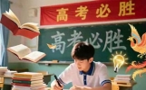 为高考生祈福：旗开得胜，前程一路繁花
