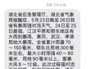 今天，不少武汉人收到短信：暴雨强对流天气最强时段已定