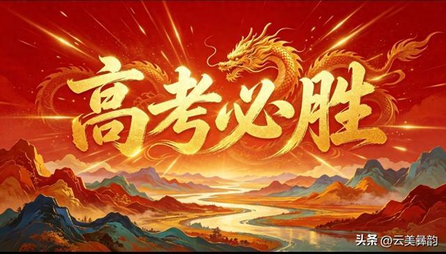 高考励志:五日光阴逐晓光，寒窗磨剑赴金榜