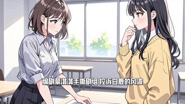 #编剧蒙淇淇手撕组控诉白鹿，娱乐圈反转大戏上演#新闻娱...