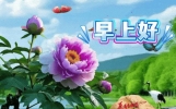 6张夏天特别漂亮的早上好问候创意表情祝福图文，温馨早安问候祝福晨语短信