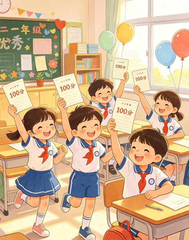 小学成绩分层！一二年级假优秀，三四年级分道跑，五六年级定差距