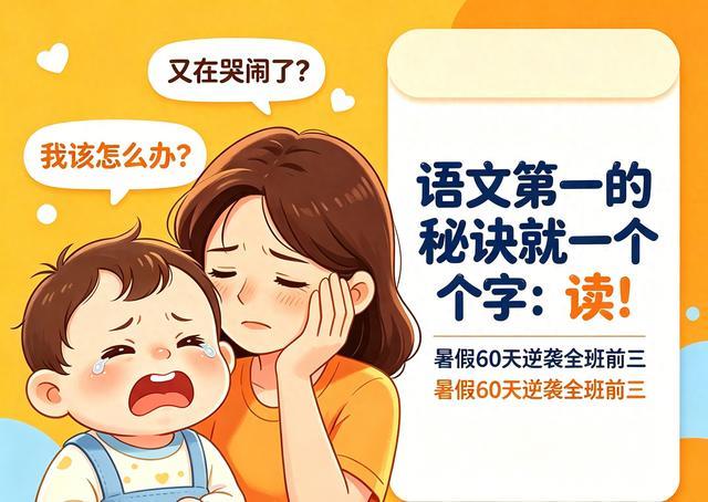 语文第一的秘诀就一个字：读！暑假60天逆袭全班前三