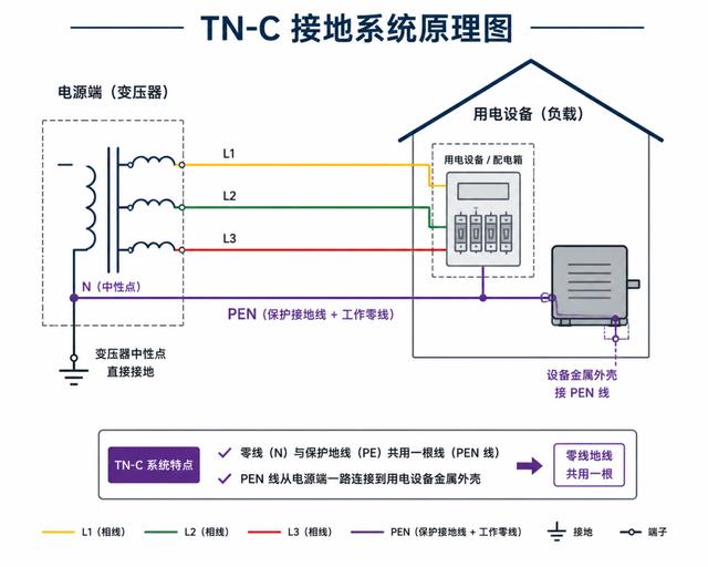 TN、TT、IT接地系统是什么意思，一篇文章讲明白！