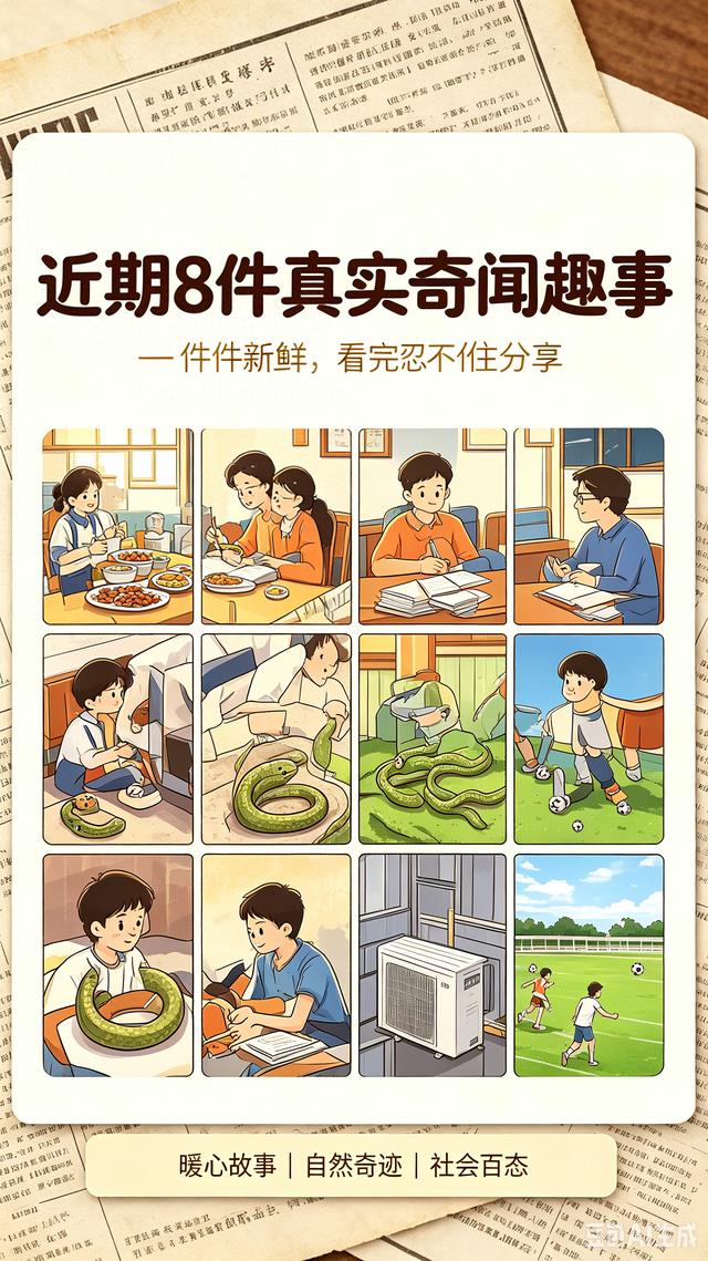 近期8件真实奇闻趣事，件件新鲜，看完忍不住分享