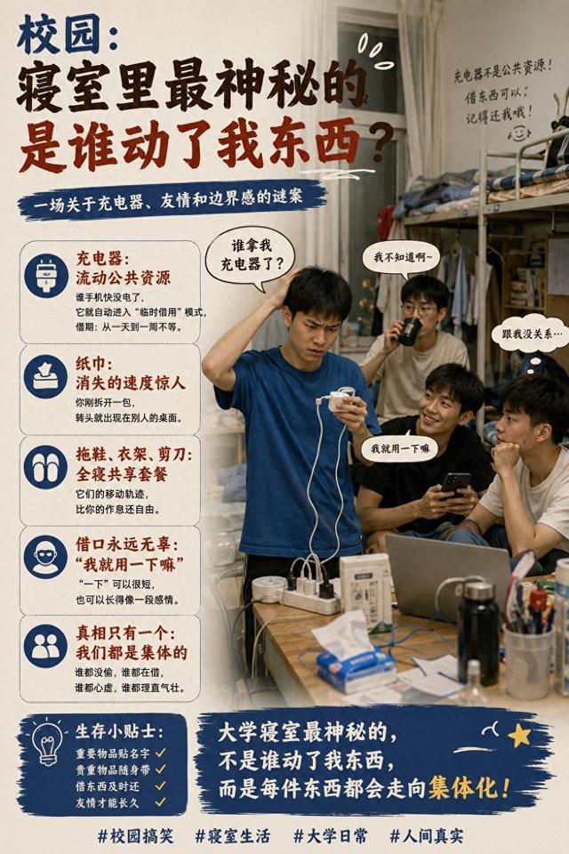 校园:寝室里最神秘的是谁动了我东西