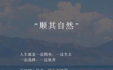 情感美文：用顺其自然的心态，过随遇而安的生活