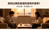 情感故事：刷到过哪些离谱的感情矛盾事？看似荒唐，背后藏着人性