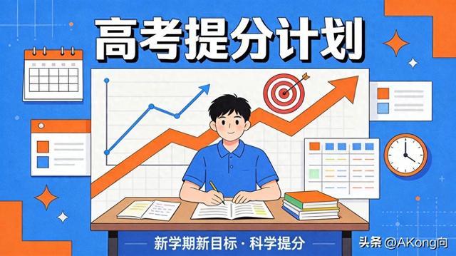 新学期新目标：如何制定有效的高考提分计划？