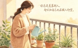 中年通透感悟短句学习人民日报人生态，看透人情世故