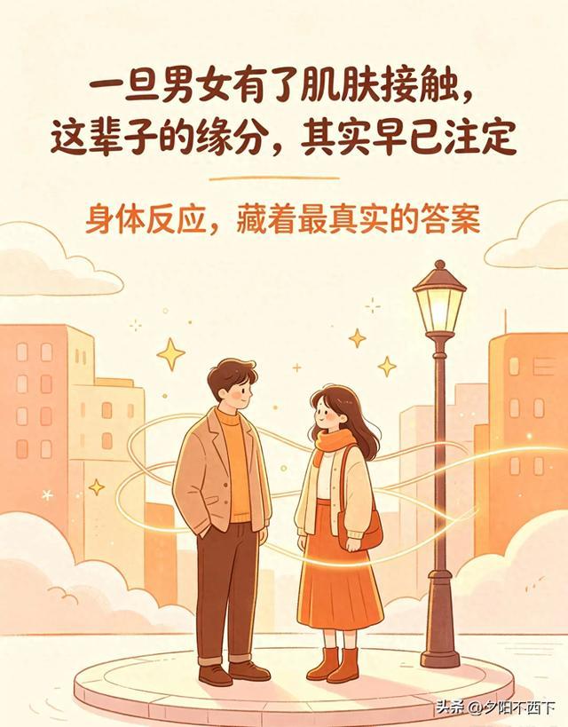 一旦男女有了肌肤接触，这辈子的缘分，其实早已注定，别不信